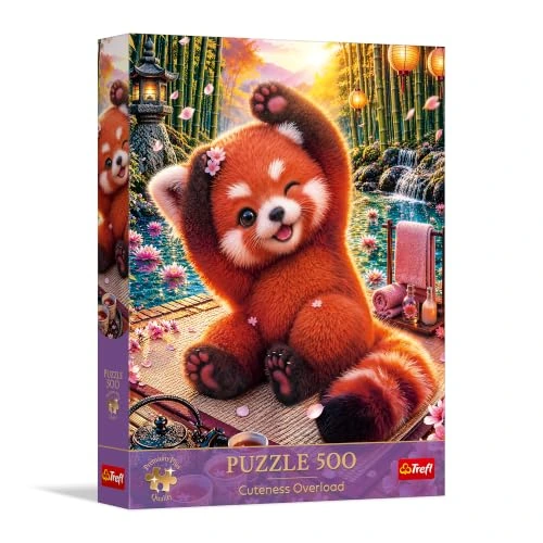 Adorable panda roux — 500 pièces — visuel de la référence